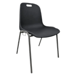 chaise à coque empilable