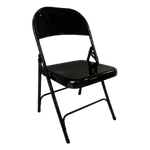 chaise pliante en métal