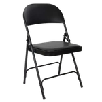 chaise pliante en vinyle
