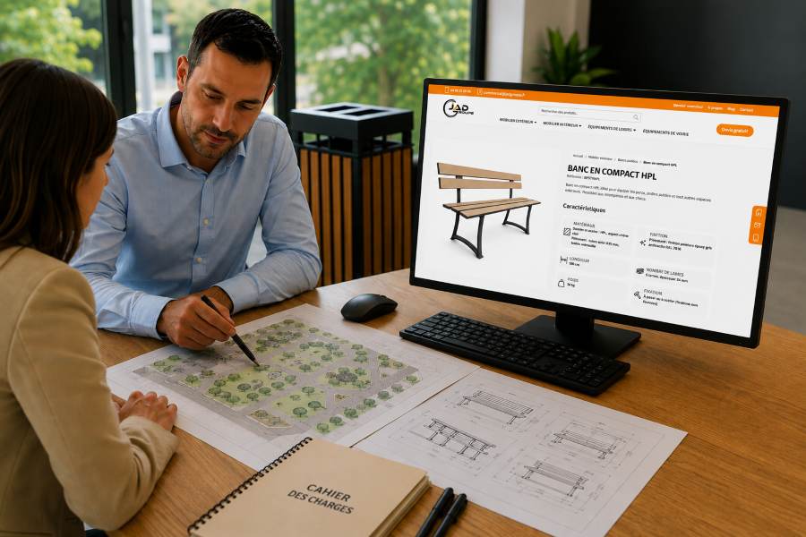 fournisseur mobilier urbain